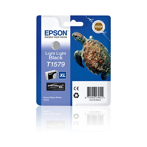Epson T1579 Gris Claro Cartucho de Tinta XL Original Epson T1579 Gris Claro Cartucho de Tinta XL Original