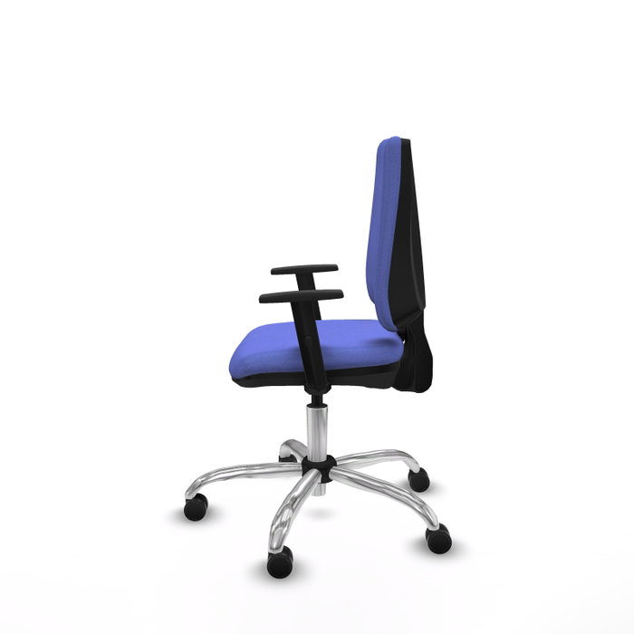 PIQUERAS Y CRESPO Silla de oficina Elche Azul claro con Brazos 1D