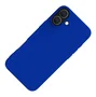 Celly CROMO1080BL Funda Compatible Apple iPhone 16 Plus (6.7") - Antigolpes y Rayones, Azul, Microfibra y TPU