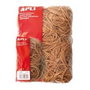 Apli Gomas Elásticas Marrón de Caucho 80x5 mm, 100 g