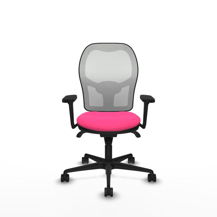PIQUERAS Y CRESPO Silla de oficina Jorquera Rosa y Blanco PIQUERAS Y CRESPO Silla de oficina Jorquera Rosa y Blanco