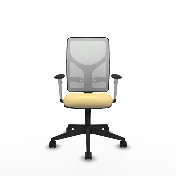 PIQUERAS Y CRESPO Silla de oficina Motilla con mecanismo Sincro, Crema y Blanco PIQUERAS Y CRESPO Silla de oficina Motilla con mecanismo Sincro, Crema y Blanco