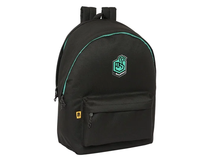 Safta Mochila Doble para Portátil 15,6 pulg. Kings League El Barrio con USB