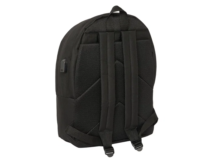 Safta Mochila Doble para Portátil 15,6 pulg. Kings League El Barrio con USB