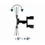 Gembird WM-55ST-01 Soporte de Pared para TV 32-55 Pulgadas Acero