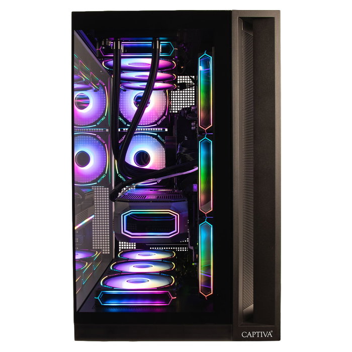Captiva PC Highend Gaming I10-2668 CU7 270K Plus con 32GB RAM, 1TB SSD y RTX 5070 Ti Captiva PC Highend Gaming I10-2668 CU7 270K Plus con 32GB RAM, 1TB SSD y RTX 5070 Ti
