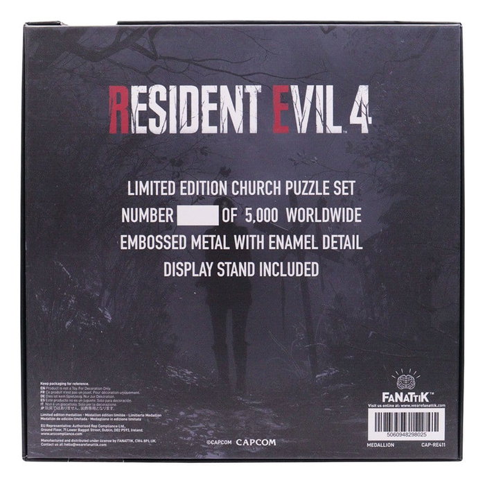 FaNaTtik Resident Evil 4 Réplica Church Puzzle Medallion Set FaNaTtik Resident Evil 4 Réplica Church Puzzle Medallion Set