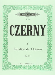 BOILEAU 6 estudios de octavas op.553, Karl Czerny