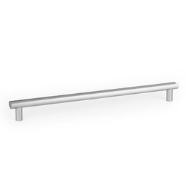 VIEFE Tirador Moon de Aluminio con Acabado Efecto Inox y 320 mm