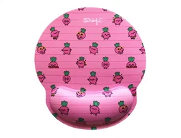 Wondee MR. WONDERFUL Alfombrilla para Ratón Antideslizante Forma Remolachas 210x210 mm