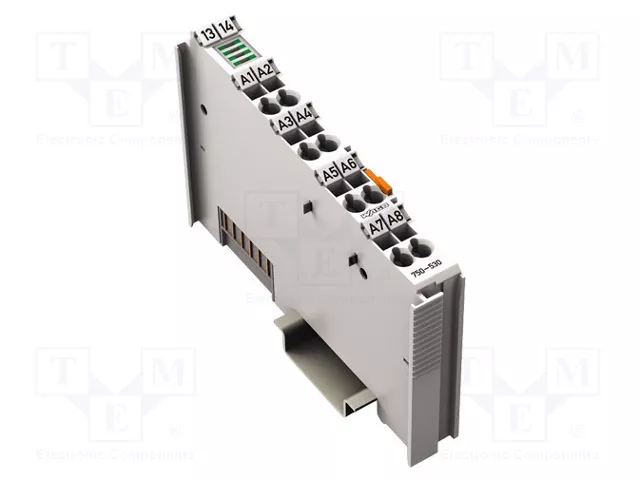 WAGO 750-530 Módulo de salida digital de 8 canales, 24 V, 0,5 A WAGO 750-530 Módulo de salida digital de 8 canales, 24 V, 0,5 A