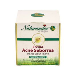 FLEURYMER Crema Acne-Seborrea 50Ml. para Pieles Grasas y con Acné, Purificante y Cierre de Poros