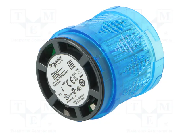 SCHNEIDER ELECTRIC Señalizador Luminoso Harmony XVU Azul LED 24VDC SCHNEIDER ELECTRIC Señalizador Luminoso Harmony XVU Azul LED 24VDC