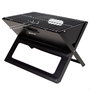 Aktive Barbacoa portátil plegable rectangular negra