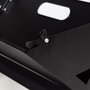Aktive Barbacoa portátil plegable rectangular negra