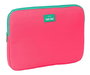 Funda para Portátil Nait Nait Rosa fluor Rosa 34 x 25 x 2 cm