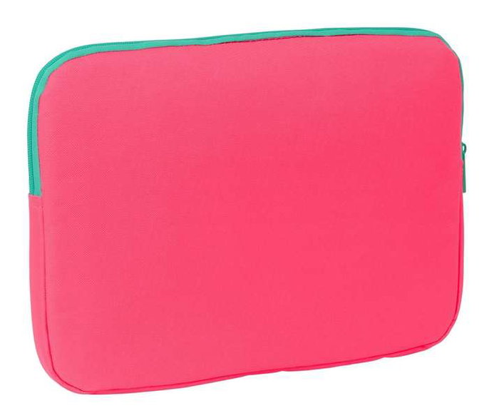 Funda para Portátil Nait Nait Rosa fluor Rosa 34 x 25 x 2 cm