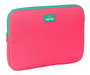 Funda para Portátil Nait Nait Rosa fluor Rosa 34 x 25 x 2 cm