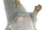 DKD Home Decor Figura de Gnomo Verde y Blanco