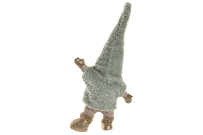 DKD Home Decor Figura de Gnomo Verde y Blanco DKD Home Decor Figura de Gnomo Verde y Blanco