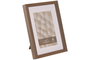 DKD Home Decor Marco de Fotos Chocolate Mousse Marrón 13x13