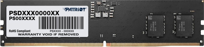 Patriot Memory Signature Line PSD516G560081 16 GB DDR5 5600 MHz CL46 DIMM Patriot Memory Signature Line PSD516G560081 16 GB DDR5 5600 MHz CL46 DIMM