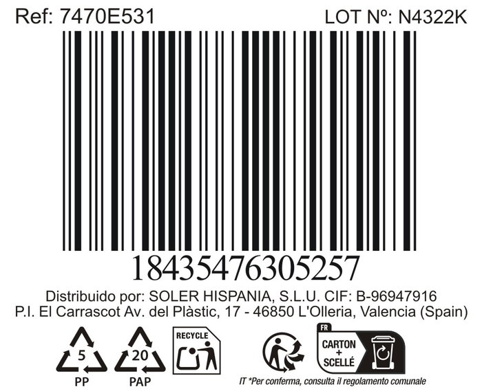 Inde Mug 230Ml "Black Clay" Surtido Mediano (36 Unidades)