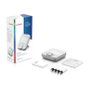Bosch Termostato Inteligente Smart Home para Habitación II, ZigBee, Blanco, Pantalla LED, Sensor Temperatura y Humedad, IP21