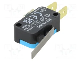EMAS Microconmutador SNAP ACTION SPDT con Palanca 6A/250VAC