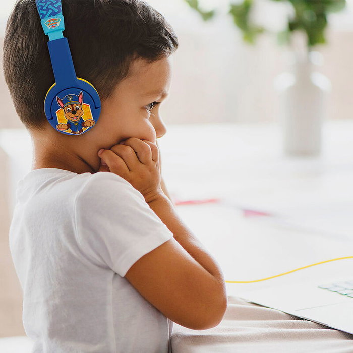 OTL Auriculares Infantiles Patrulla Canina Chase con Jack 3,5 mm, Azules OTL Auriculares Infantiles Patrulla Canina Chase con Jack 3,5 mm, Azules