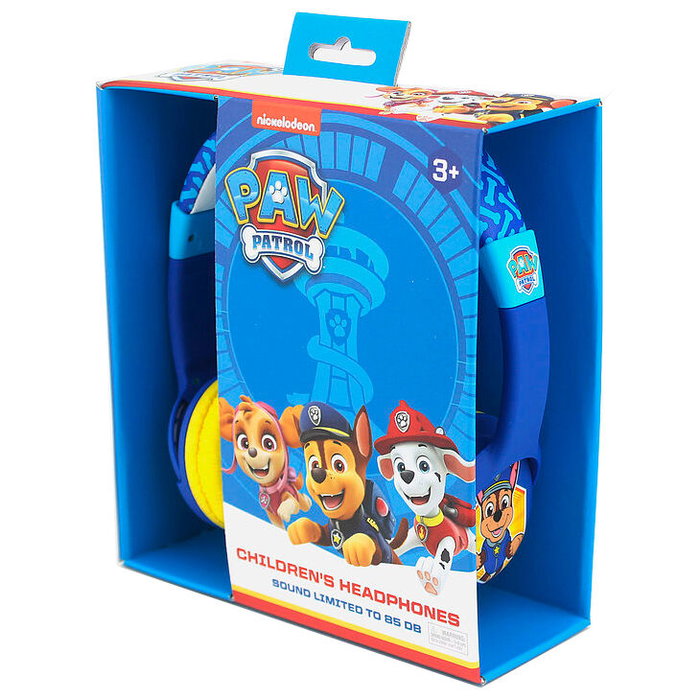 OTL Auriculares Infantiles Patrulla Canina Chase con Jack 3,5 mm, Azules OTL Auriculares Infantiles Patrulla Canina Chase con Jack 3,5 mm, Azules