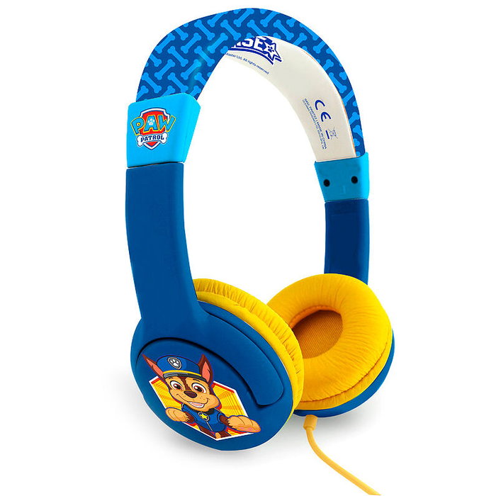 OTL Auriculares Infantiles Patrulla Canina Chase con Jack 3,5 mm, Azules OTL Auriculares Infantiles Patrulla Canina Chase con Jack 3,5 mm, Azules