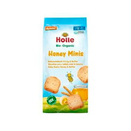 HOLLE Biscotes De Trigo Con Miel Mini +12Meses 100Gr