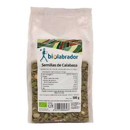 Biolabrador Pipas de Calabaza 500Gr Ecológicas