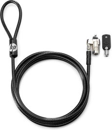HP Master Keyed Cable Lock 10mm - Candado de seguridad para portátiles, 10mm
