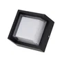 Nishio Aplique LED de Pared Exterior 6W Aluminio Luz Arriba y Abajo 600 Lúmenes