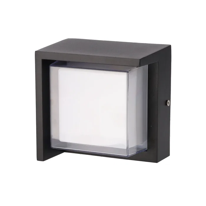 Nishio Aplique LED de Pared Exterior 6W Aluminio Luz Arriba y Abajo 600 Lúmenes