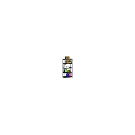 Keter Estante de Almacenamiento Plus 90/40/5 - Negro - 90 x 40 x 182 cm - 5 Estantes