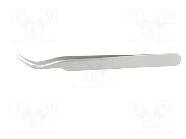 LINDSTRÖM Pinza acodada de 115mm para trabajos de precisión