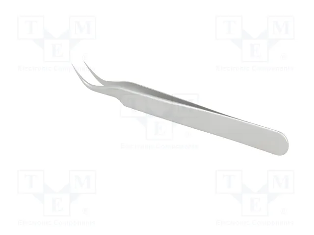 LINDSTRÖM Pinza acodada de 115mm para trabajos de precisión