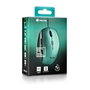 NGS Moth Ice Ratón Ergonómico Verde Hielo