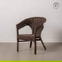 Silla Marrón Ratán Salón 60 X 62 X 78 cm