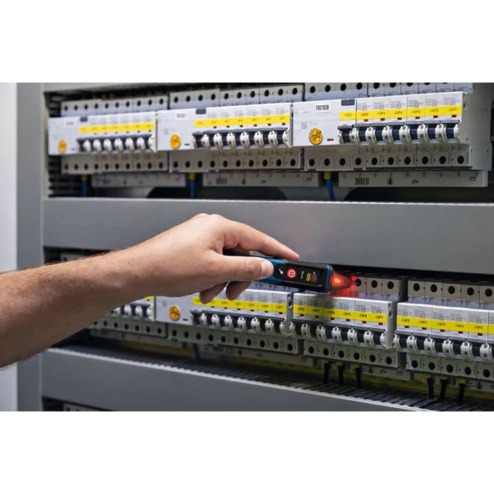 Bosch Professional GVD 1000-17 Comprobador de Tensión sin Contacto - 1000 W, Incluye 2 Baterías