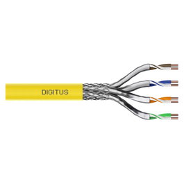 Digitus Cable de instalación Cat.7A S/FTP 500 m Amarillo
