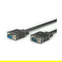 ROLINE Cable VGA HD15 Macho-Macho, 2 metros, Negro, Referencia 11.04.5202, Ideal para Monitores y Proyectores