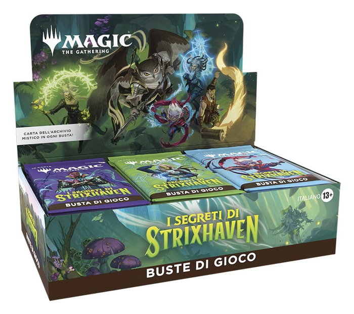 Magic the Gathering I Segreti di Strixhaven Caja de Sobres de Juego (30) italiano