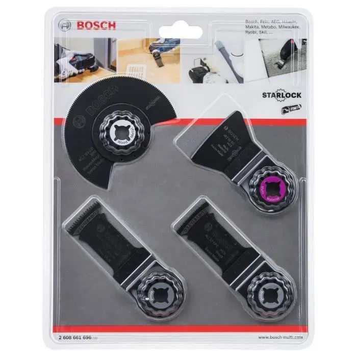 Bosch Set de Montaje 4 Accesorios OMT STARDUST 2608662283 para PMF Carpinter, Woodworking and Renovation Bosch Set de Montaje 4 Accesorios OMT STARDUST 2608662283 para PMF Carpinter, Woodworking and Renovation