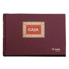 Dohe Libro de Caja 100 Hojas Numeradas Cuarto Apaisado