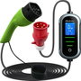 Qoltec Cargador de Vehículo Eléctrico 2w1 Tipo 2 7kW 5m