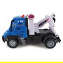 AMEWI Mini Truck Camión Remolque RC 1:64 Azul con Batería de Iones de Litio 500mAh, Radio Control para Niños 3+ Años